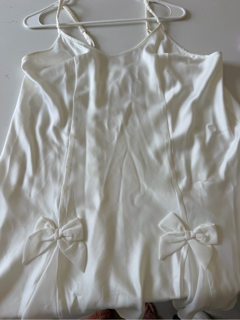 Antropologie The Flora Nikrooz Bowie Chemise size L Ivory - Picture 6 of 9
